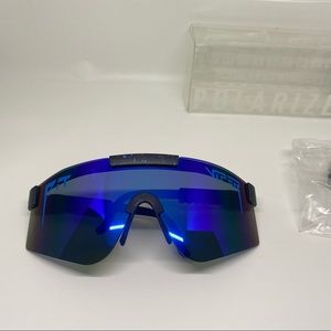 Pit Viper Absolute Freedom Polarized Glasses New in Box 1776OBVI